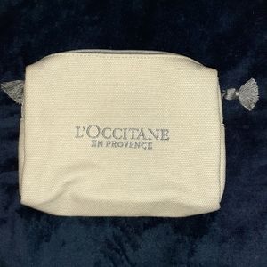 L'Occitane makeup bag